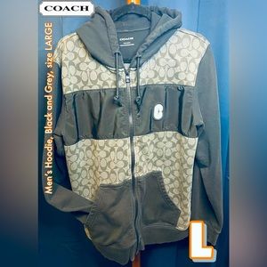 Signature Full Zip Hoodie, Men’s size, LARGE